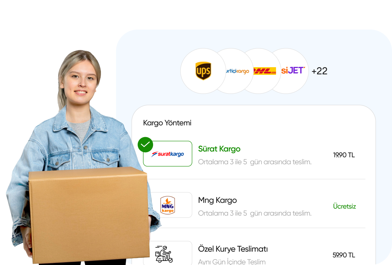 yapay zeka mobil e-ticaret sitesi